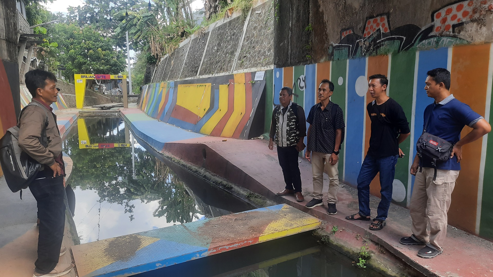 bendhung lepen giwangan: wisata sungai ramah keluarga yang menghidupkan umkm lokal, wisata giwangan, berita giwangan